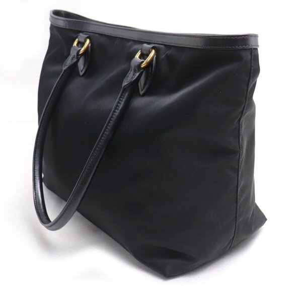 Prada Tessuto Nylon Tote Bag Black 1 Bg158 - Picture 2 of 5